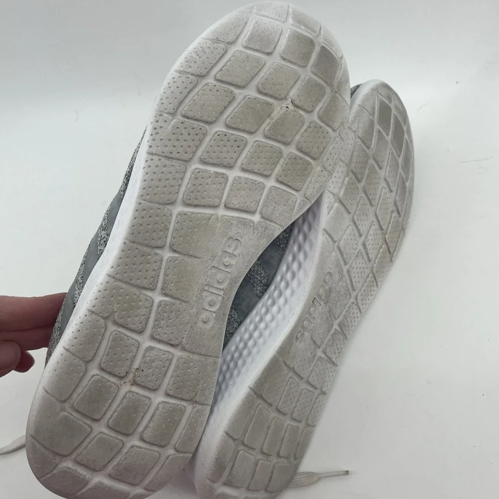 Adidas Shoes Puremotion Women's 10 Gray White Athletic Sneakers Cloudform *READ*